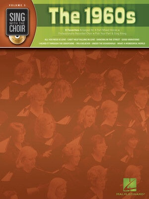 1960S SING WITH THE CHOIR BK/CD V5