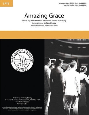 AMAZING GRACE SATB A CAPPELLA