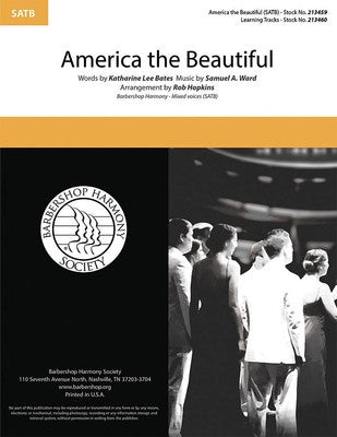 AMERICA THE BEAUTIFUL SATB A CAPPELLA