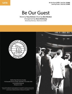 BE OUR GUEST SATB A CAPPELLA