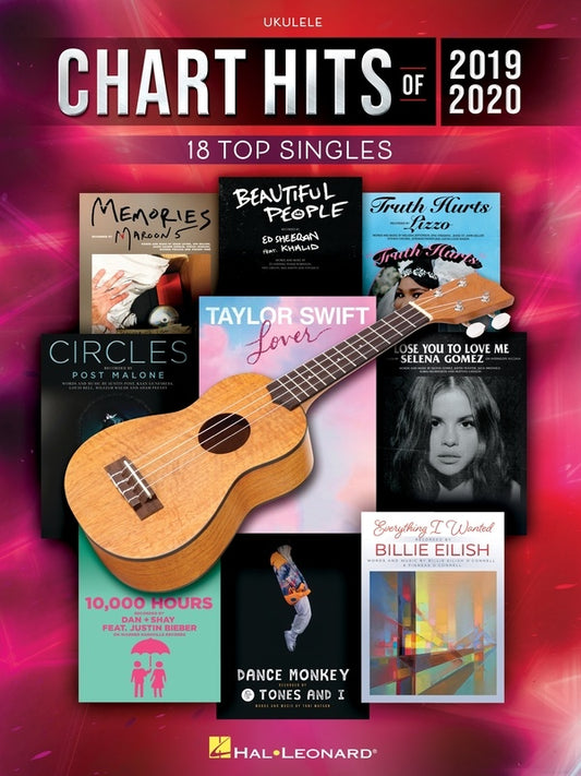 CHART HITS OF 2019-2020 FOR UKULELE