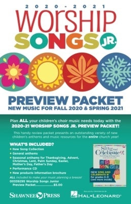 2020-2021 WORSHIP SONGS JUNIOR PREVIEW PACKET