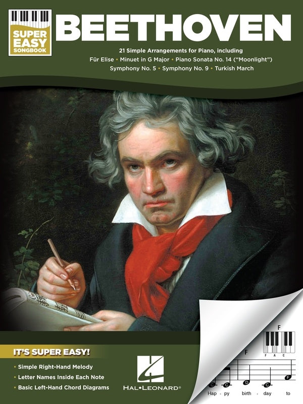 BEETHOVEN SUPER EASY SONGBOOK