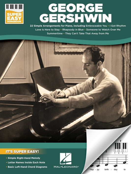 GEORGE GERSHWIN SUPER EASY SONGBOOK