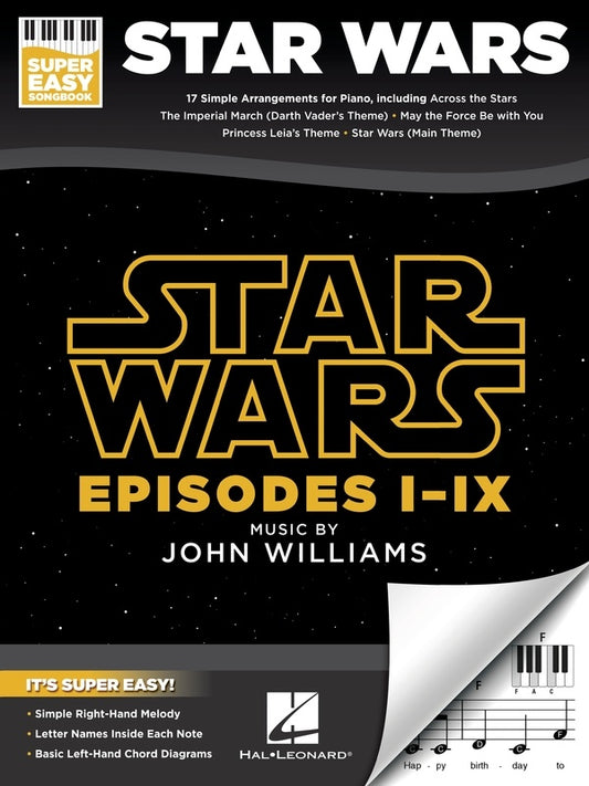 STAR WARS SUPER EASY SONGBOOK