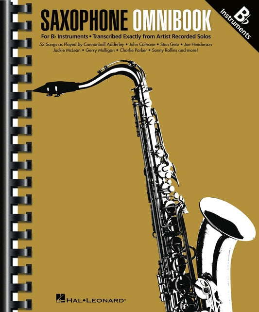 SAXOPHONE OMNIBOOK FOR B FLAT INSTRUMENTS