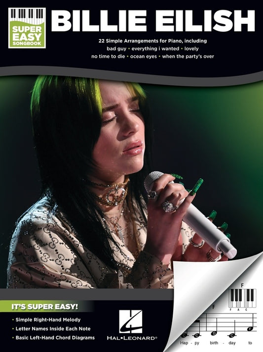 BILLIE EILISH SUPER EASY SONGBOOK