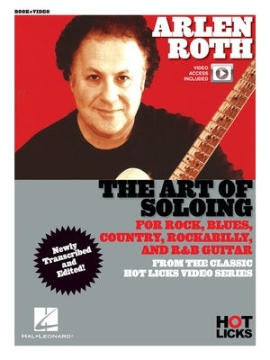 ARLEN ROTH - THE ART OF SOLOING GUITAR TAB BK/OLV