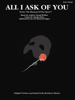 ALL I ASK OF YOU S/S EASY PIANO