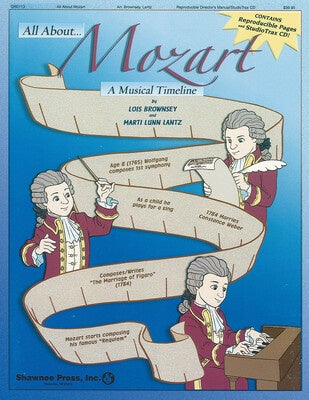 ALL ABOUT...MOZART KIT INCLUDES REPRO DIR MAN ST