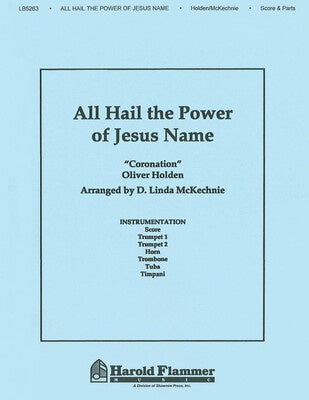 ALL HAIL THE POWER OF JESUS NAME BRASS ACCOMP