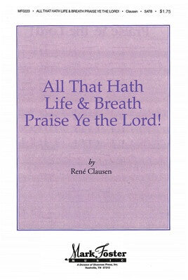 ALL THAT HATH LIFE AND BREATH ACAP