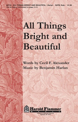 ALL THINGS BRIGHT AND BEAUTIFUL FLUTE OBLIGATTO