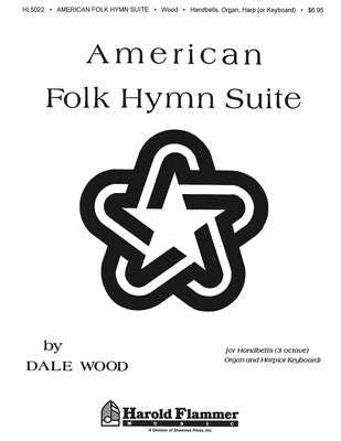 AMERICAN FOLK HYMN SUITE ORGAN HARP FULL SCORE