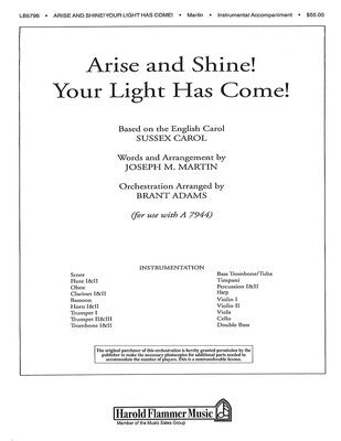 ARISE SHINE YOUR LIGHT HAS COME ORCHESTRA