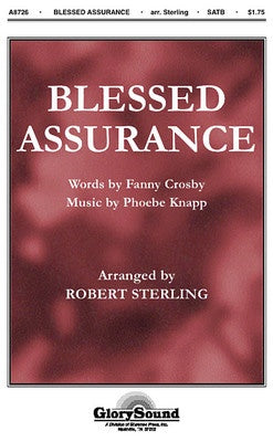 BLESSED ASSURANCE SATB
