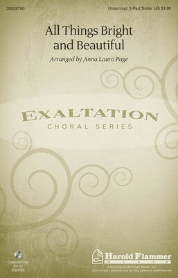 ALL THINGS BRIGHT AND BEAUTIFUL 2PT