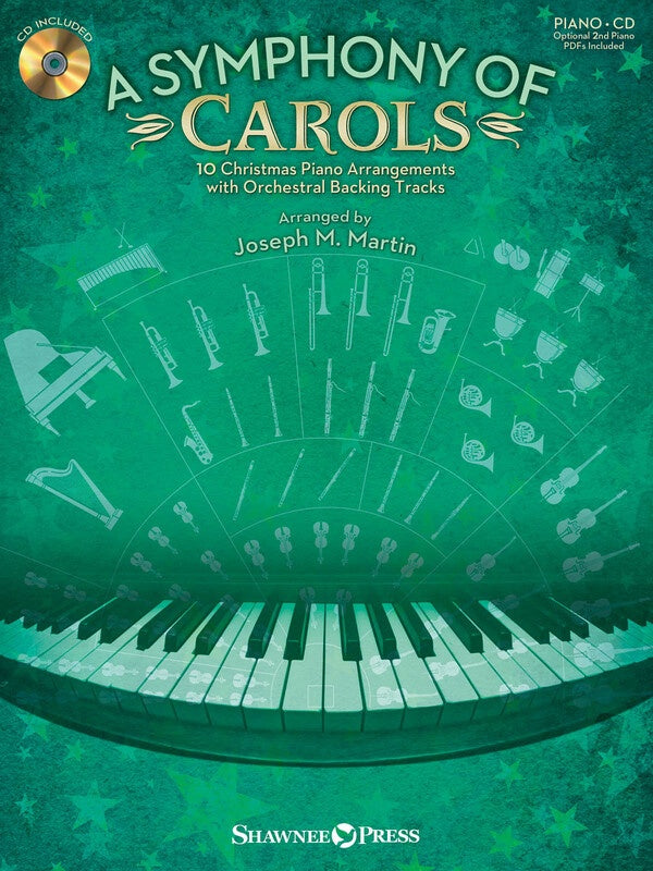 SYMPHONY OF CAROLS PIANO W/ OPT DUET ORCH CD