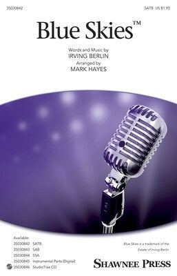 BLUE SKIES SATB