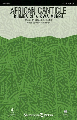 AFRICAN CANTICLE STUDIOTRAX CD