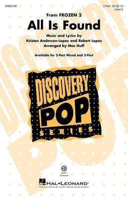 ALL IS FOUND (FROM FROZEN 2) 2 PART