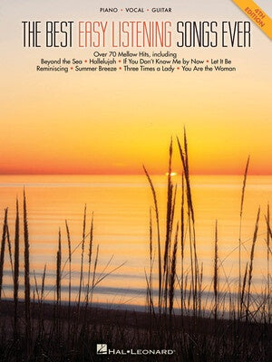 BEST EASY LISTENING SONGS EVER 3RD ED PVG