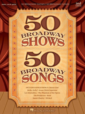 50 BROADWAY SHOWS 50 BROADWAY SONGS PVG