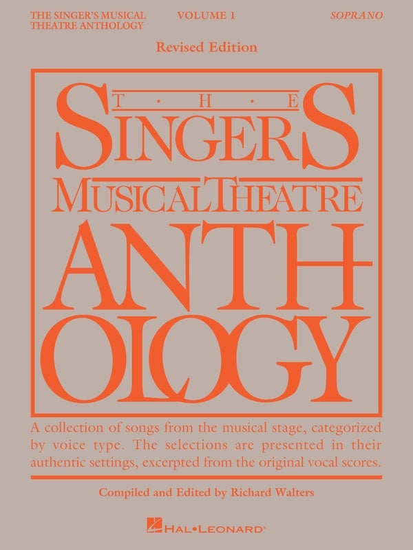 SINGERS MUSICAL THEATRE ANTH V1 SOPRANO