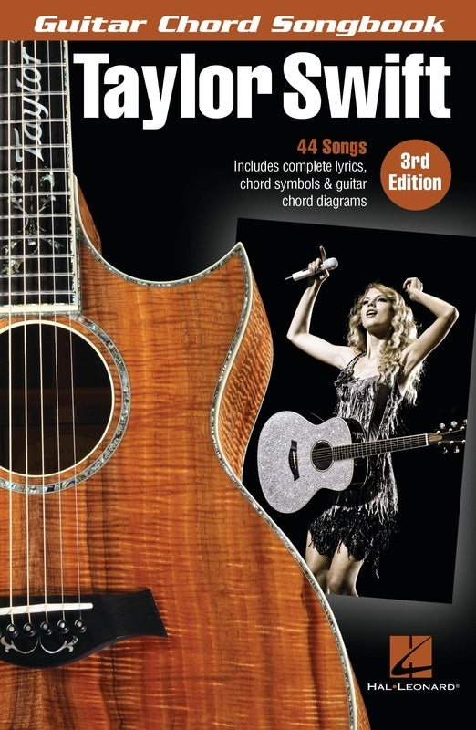 TAYLOR SWIFT - GUITAR CHORD SONGBOOK 3RD EDITION