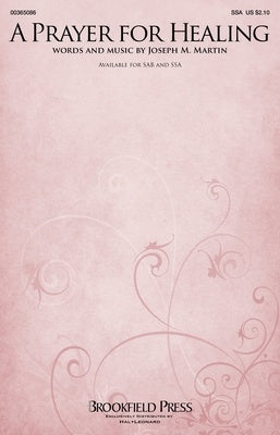 A PRAYER FOR HEALING SSA