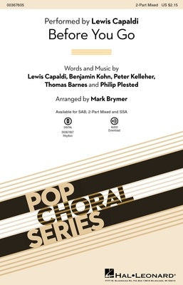 BEFORE YOU GO 2 PART MIXED