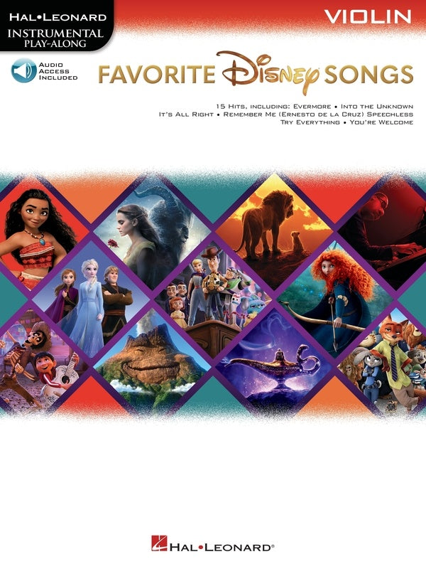 FAVORITE DISNEY SONGS FOR VIOLIN BK/OLA