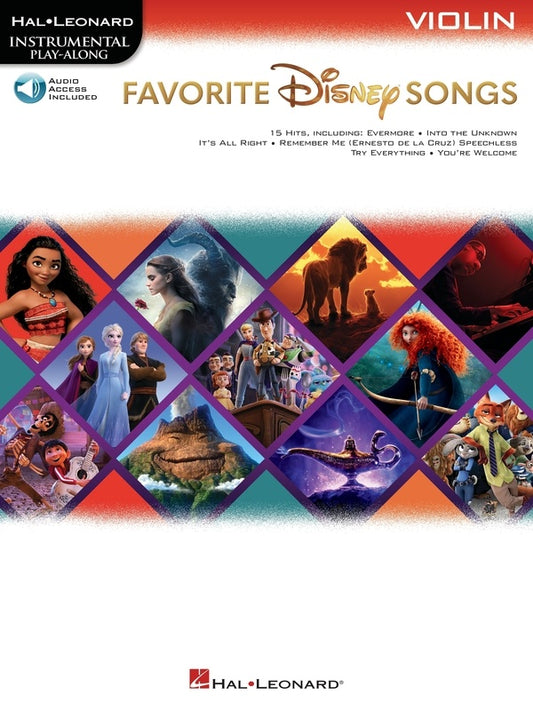 FAVORITE DISNEY SONGS FOR VIOLIN BK/OLA