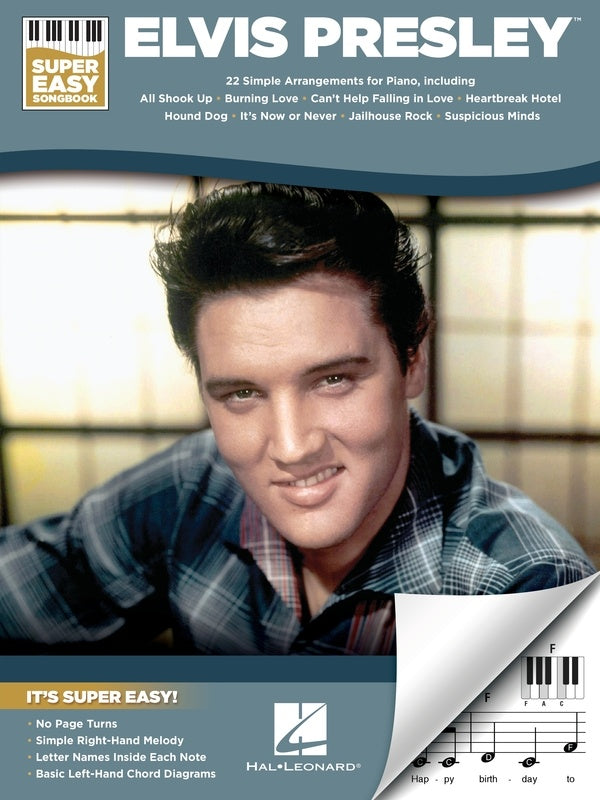 ELVIS PRESLEY SUPER EASY PIANO