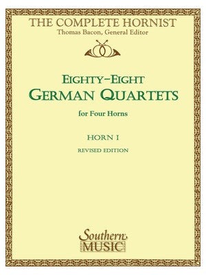 88 GERMAN QUARTETS HORN 1