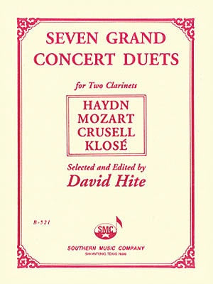 2 GRAND CONCERT DUETS FOR 2 CLARINETS (POD)