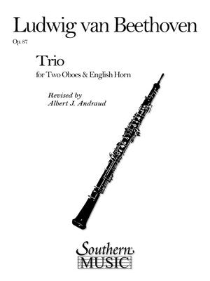 BEETHOVEN - TRIO OP 87 FOR 2 OBOES/COR ANGLAIS
