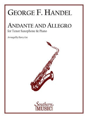 ANDANTE AND ALLEGRO TEN SAX PNO