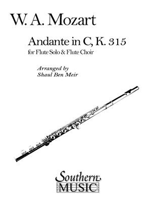 ANDANTE IN C SOLO FLUTE AND FLUTE CHOIR (POD)