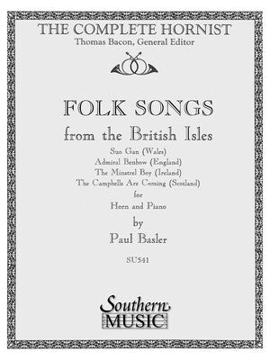 BASLER - FOLK SONGS FROM THE  BRITISH ISLES HORN/PIANO