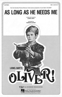 AS LONG AS HE NEEDS ME ARR LEYDEN SSA