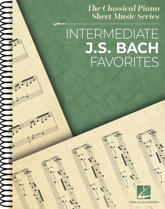 INTERMEDIATE JS BACH FAVORITES FOR PIANO