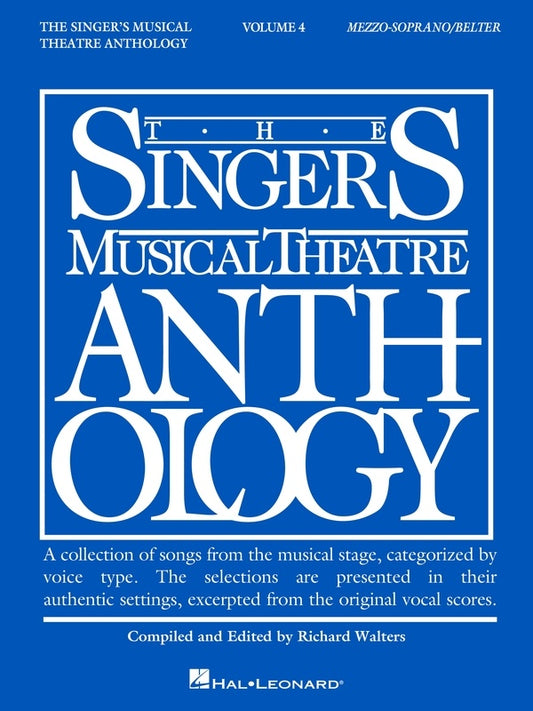 SINGERS MUSICAL THEATRE ANTH V4 MEZ SOP