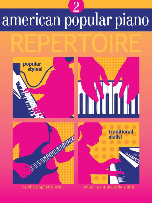 AMERICAN POPULAR PIANO REPERTOIRE LEV 2 BK/OLM