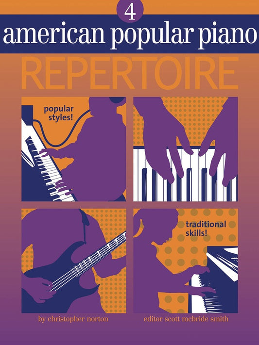 AMERICAN POPULAR PIANO REPERTOIRE LEV 4 BK/CD