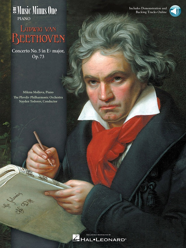 BEETHOVEN - PIANO CONCERTO NO 5 E FLAT MAJ OP 73 BK/OLA