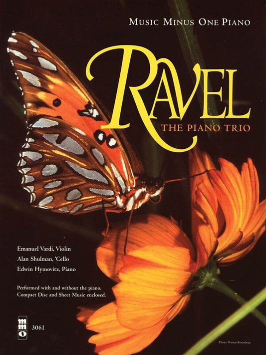 RAVEL - PIANO TRIO MINUS PIANO BK/CD