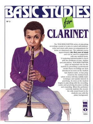 BASIC STUDIES CLARINET TEACHERS PARTNER BK/CD