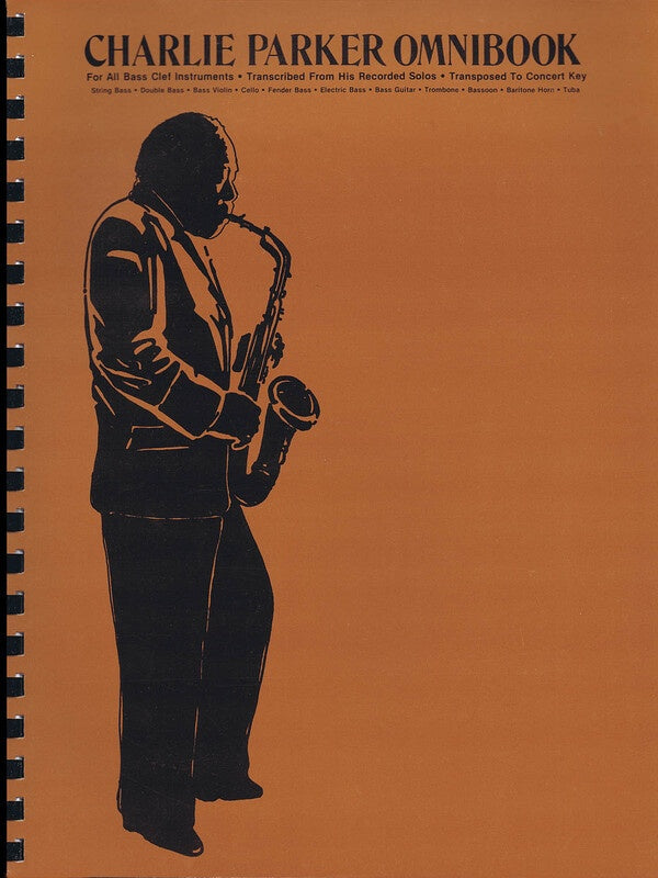 CHARLIE PARKER OMNIBOOK BASS CLEF INSTRUMENTS