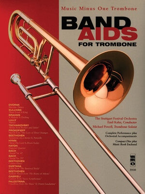 BAND AIDS CONCERT BAND FAVS TROMBONE BK/CD